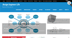 Desktop Screenshot of designengineerlife.com